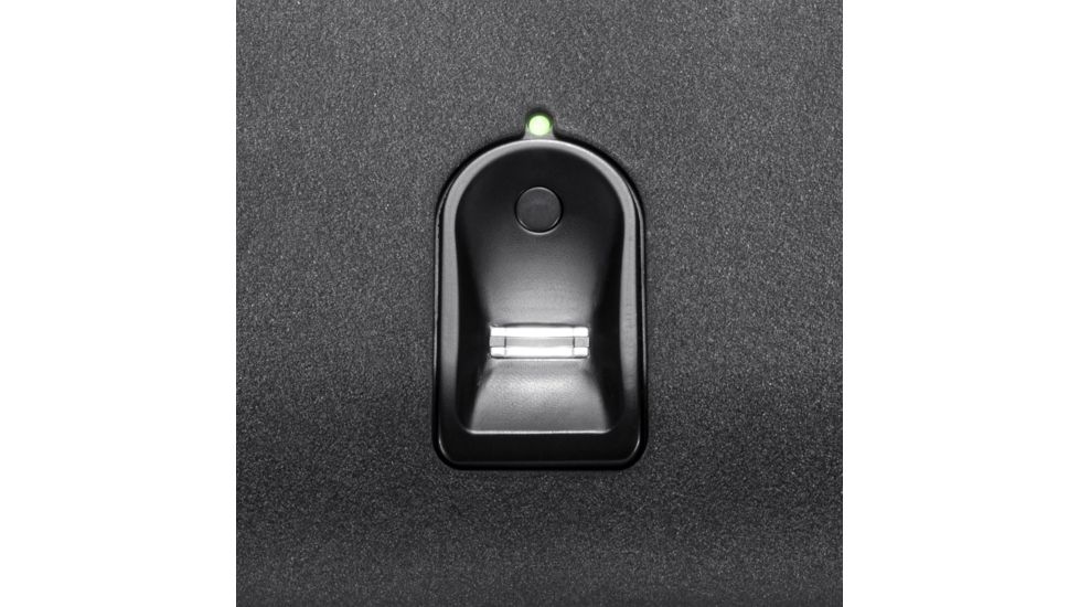 Barska Portable Biometric Lock Box,Black CB12774
