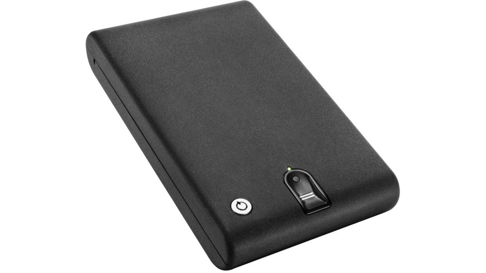 Barska Portable Biometric Lock Box,Black CB12774