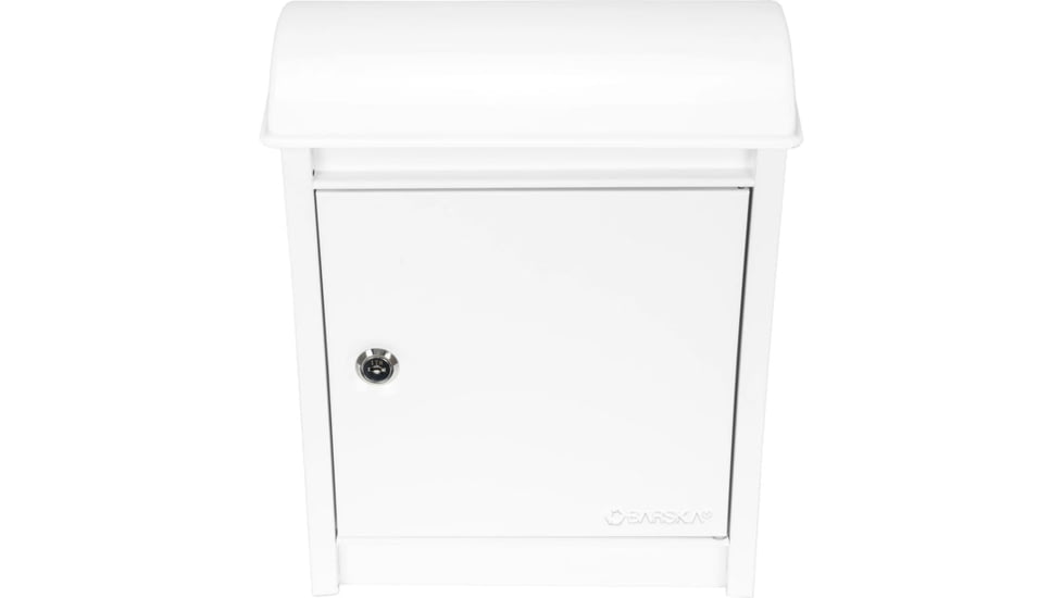 Barska Small Locking Wall Mount Drop Box, White, Small, CB14076