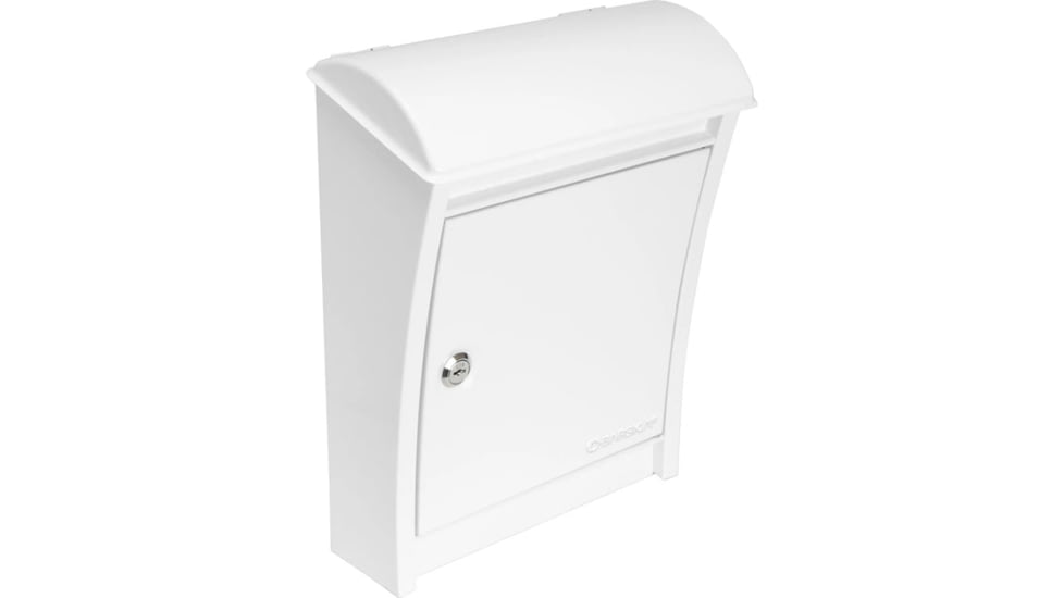 Barska Small Locking Wall Mount Drop Box, White, Small, CB14076