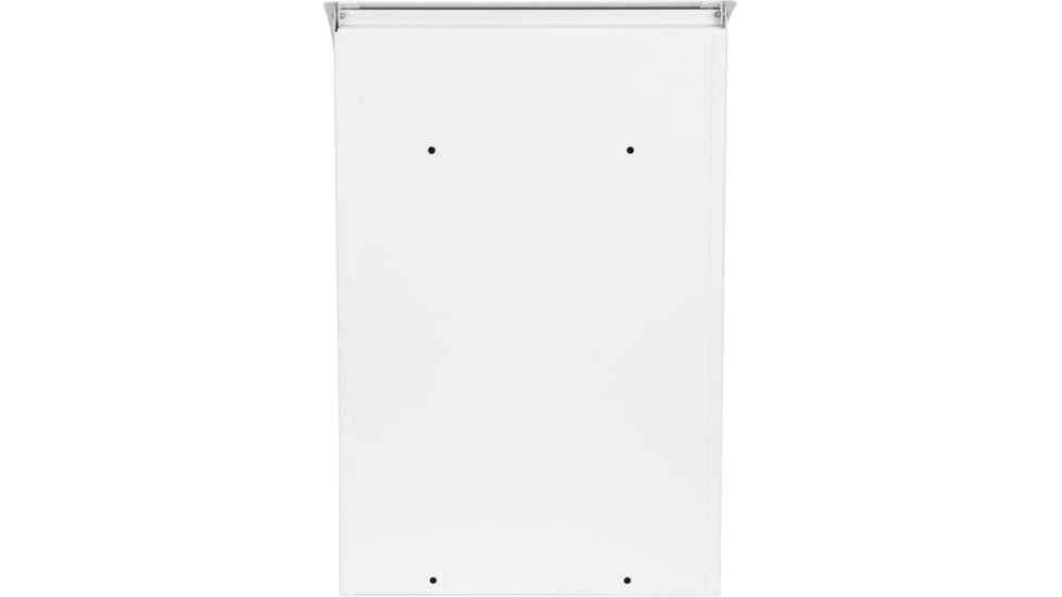 Barska Wall-Mount Top Opening Mail Drop Box, White, Large, CB14074