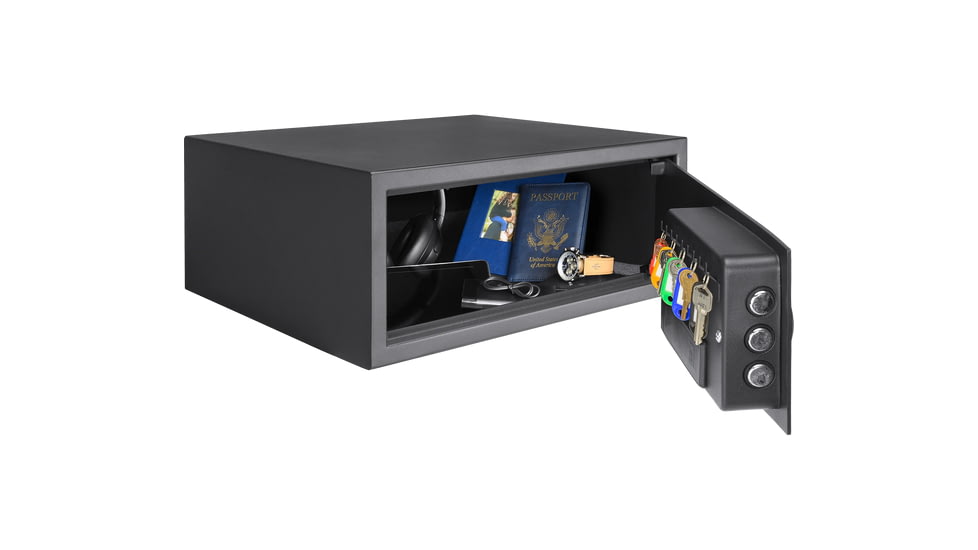 Barska WL120 WardenLight 1.2 Cu. ft Digital Keypad Safe with Interior LED Light, Black, Small, AX13750