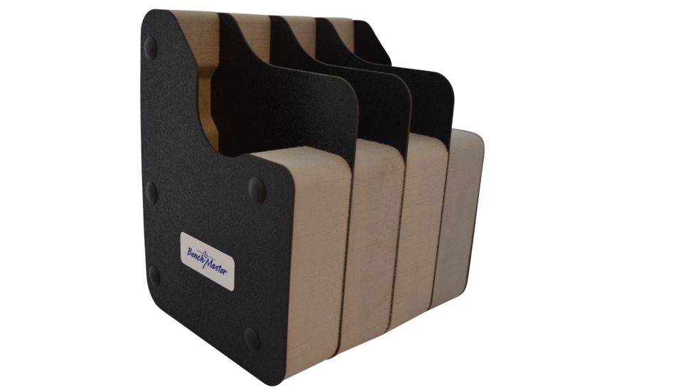BenchMaster Rifle Rest Pocket Pistol Four Gun Rack BMWRPP4