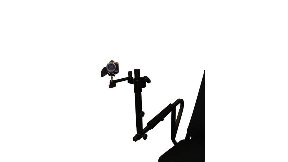 BenchMaster Rifle Rest Sniper Seat Camera Mount &amp; Arm Combo BMSSSCCCMAS