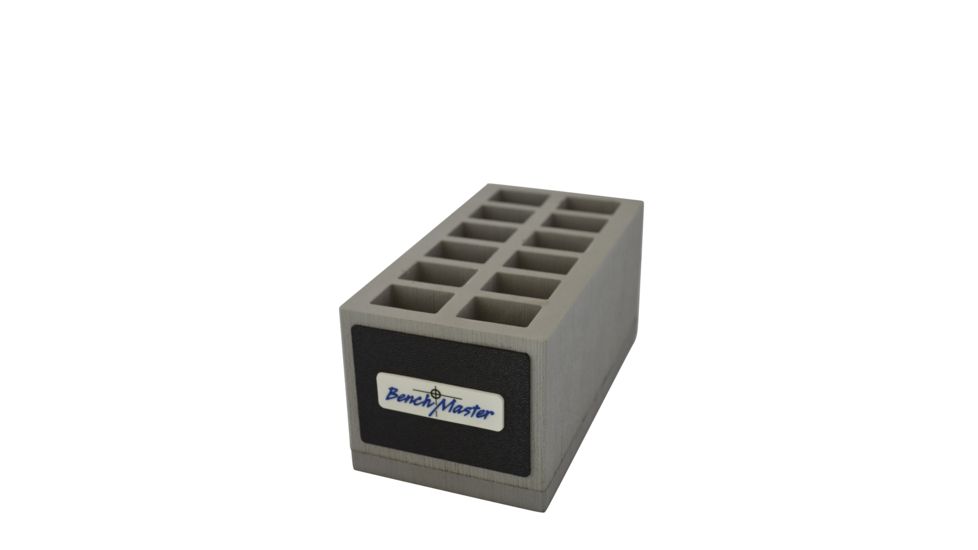 BenchMaster Rifle Rest WeaponRAC Double Stack Rack for Twelve 9mm Magazines BMWRDS9MR12