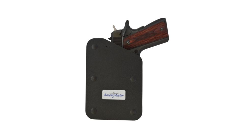 BenchMaster Rifle Rest WeaponRac Single Gun Pistol RAC - Velcro Hook - Left Side BMWRM3AVHLH
