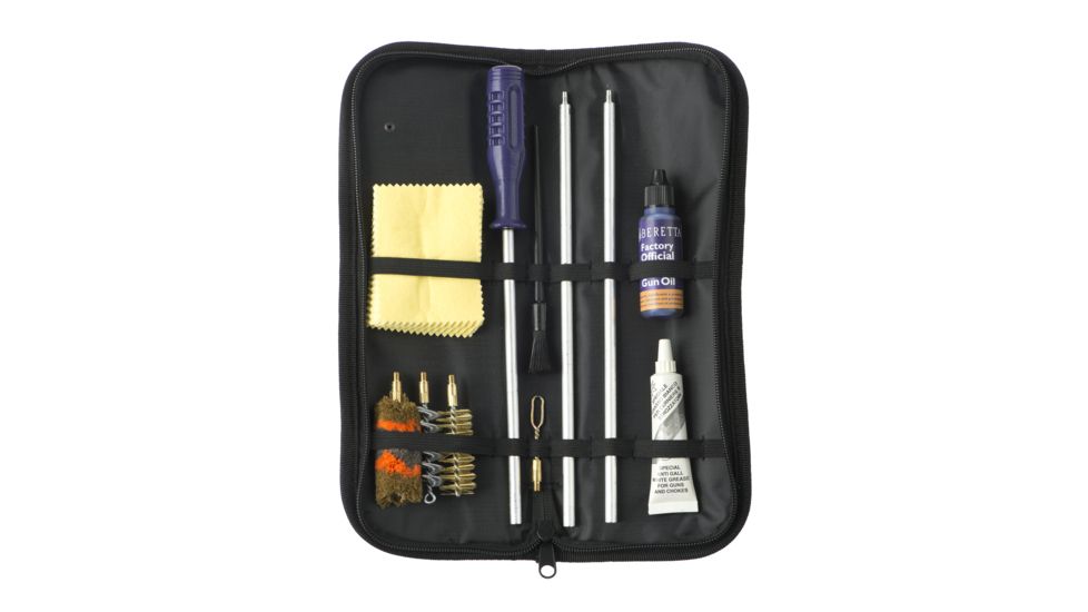 Beretta Clean Pouch Shotgun Kit, 12 Gauge, Black, CK141A23010999UNI