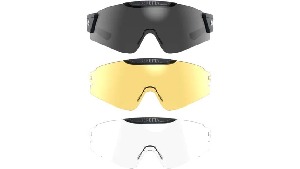 Beretta Intermask Eyeglasses Interchange Fume/neutral/yllw