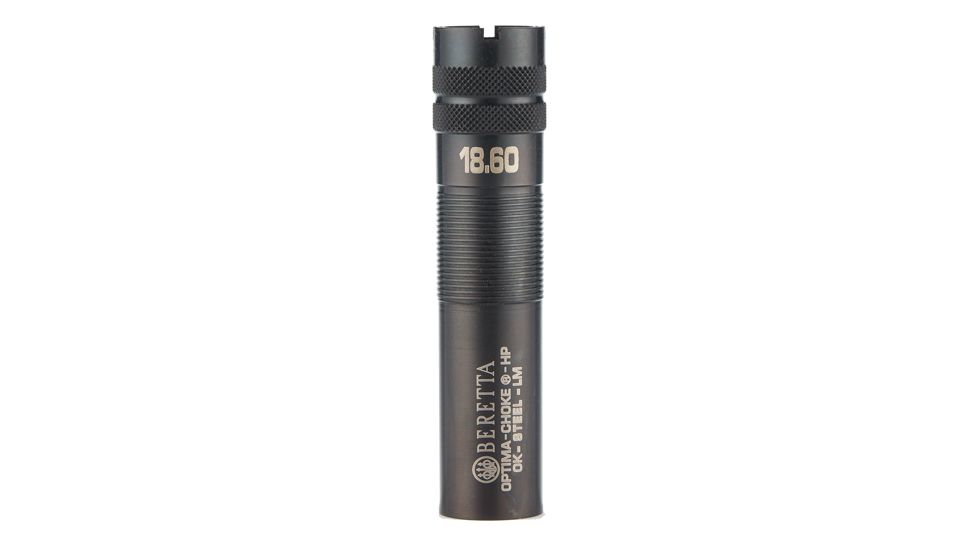 Beretta OptimaChoke HP Flush 12 Gauge Choke Tube - Black Edition, Light Full, Silver, C6A311