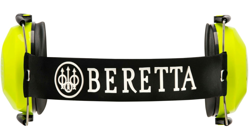 Beretta Safety Pro Earmuff, 25dB, Yellow Fluorescent, CF1000000202FF