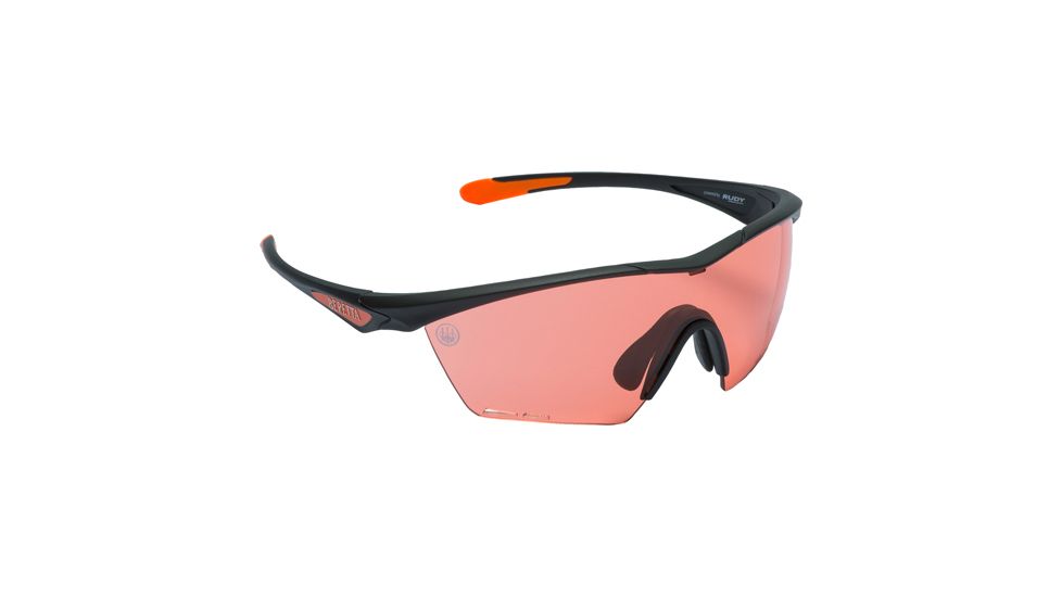 Beretta Shooting Glasses Clash Scarlet W/rigid Case