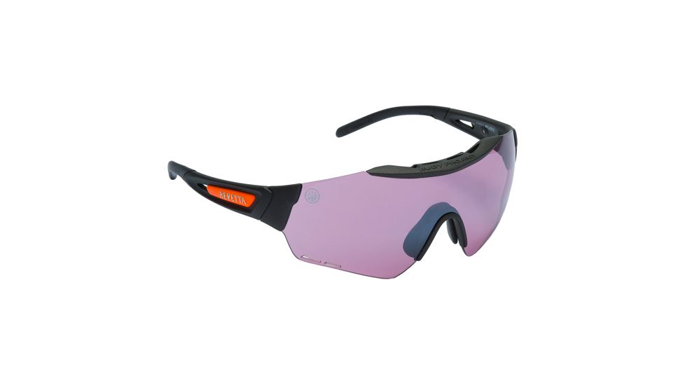 Beretta Shooting Glasses Puull 3-lense Set W/rigid Case