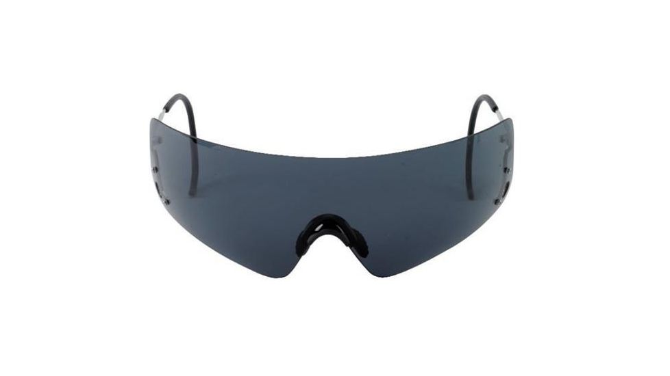 Beretta Shooting Glasses With Black Lenses Size Small Metal Frame With Hard Case Oca900020999