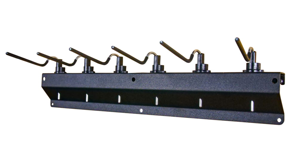 Berry's Gun Safe Pistol Rack Black Holds 6 Pistols, 65892
