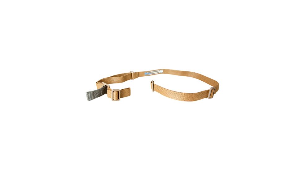 Blue Force Gear Vickers Combat Applications Sling, Nylon Adjuster, Coyote Tan VCAS-125-OA-CB