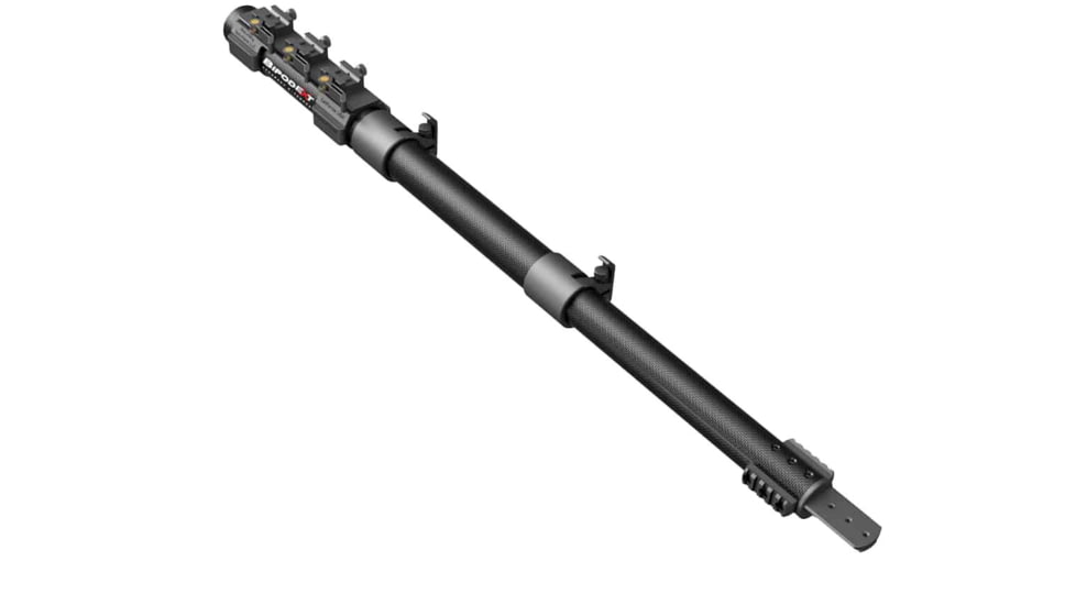 BipodeXt Gen 2 ELR Max Picatinny Telescoping Bipods, Black, Medium, AS-2022-50