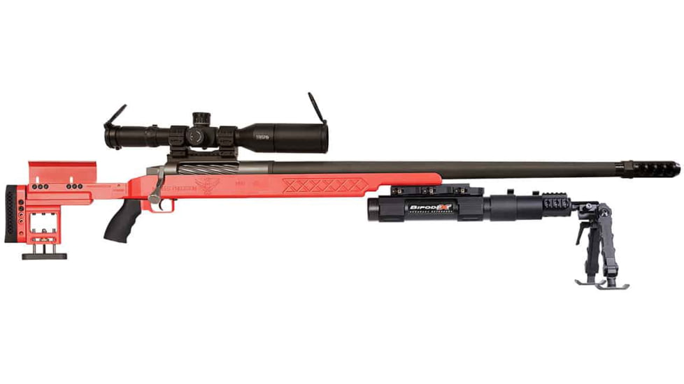BipodeXt Gen 2 ELR Max Picatinny Telescoping Bipods, Black, Medium, AS-2022-50