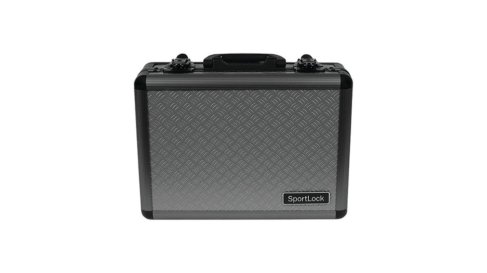 Birchwood Casey AlumaLock Double Handgun Case Gray
