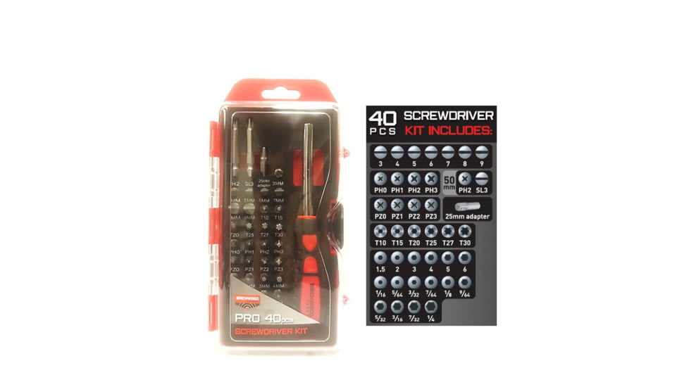 Birchwood Casey BC-DLXSDS Pro Screwdriver Set 84 Pieces
