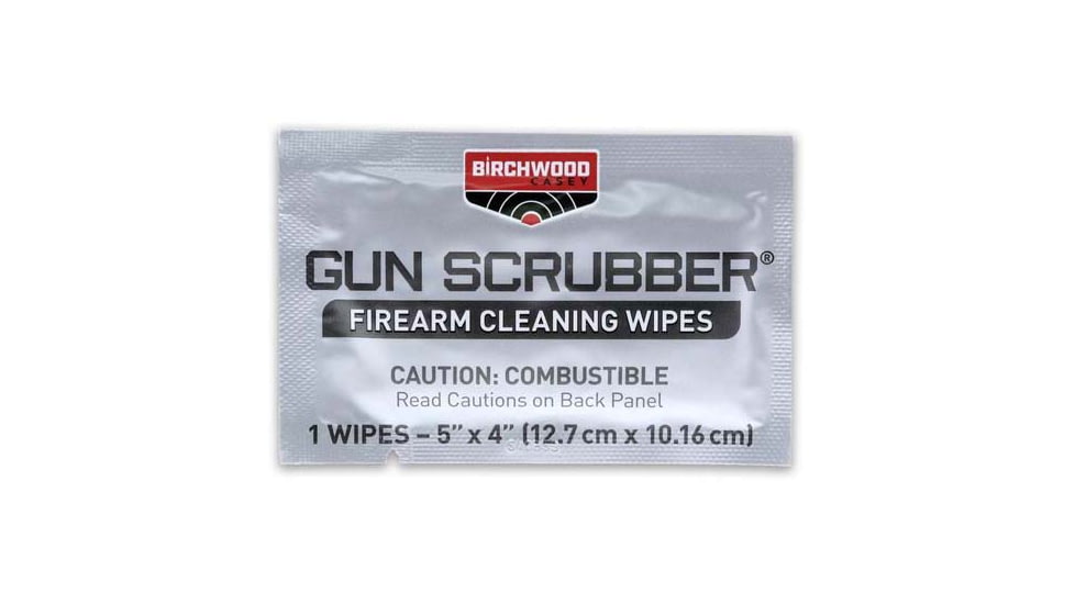 Birchwood Casey Gun Scrubber Wipes, 12 Wipes, BC-33312