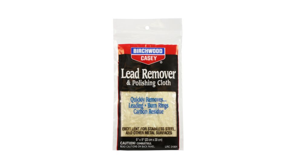 Birchwood Casey Lead Remover and Polishing Cloth 6x9, BC-31002