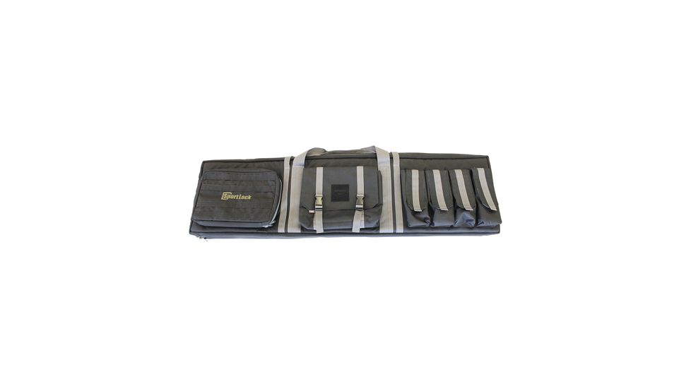 Birchwood Casey SportLock Soft 3-Gun Case A-TACS Black 49 Inch