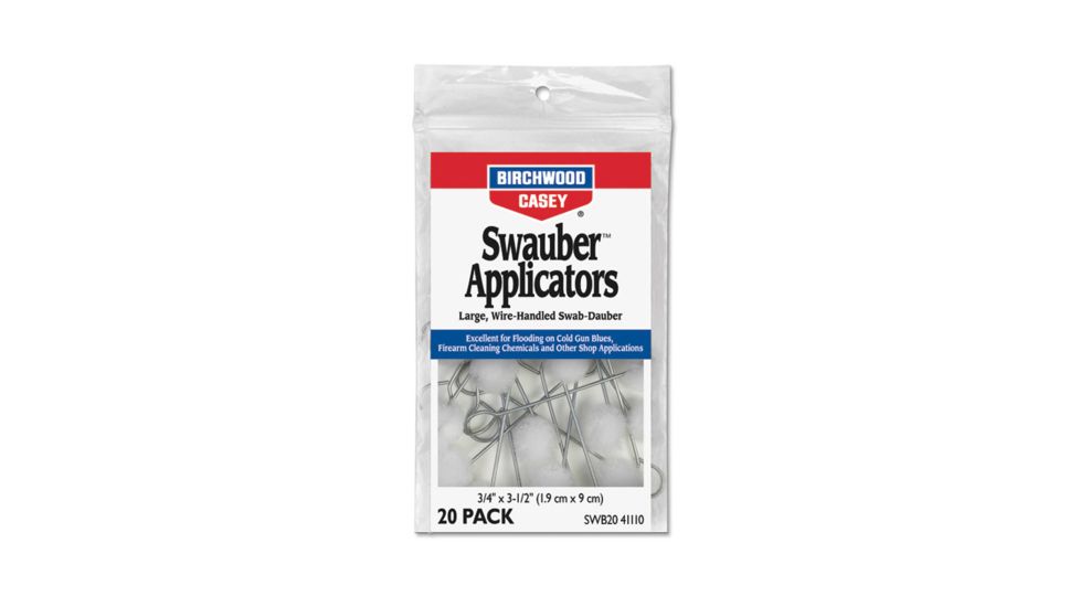 Birchwood Casey Swauber Applicators For Applying Gun Blue, BC-41110