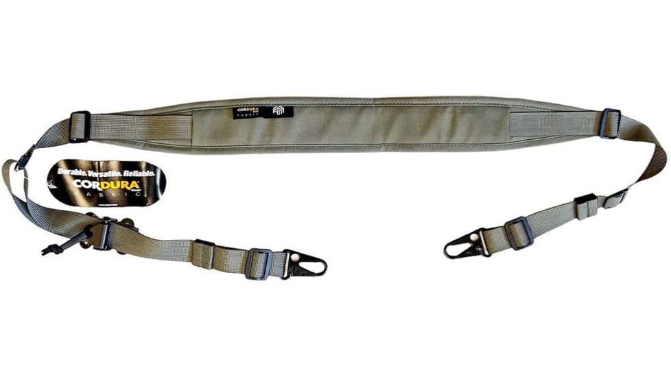 Black River Manufacturing Adjustable Combat Sling, Gray, BRACSGY