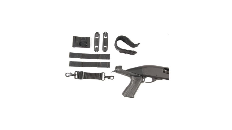 BlackHawk BHP Knoxx Shotgun Breacher's Stock And Accessory Kit Black Mossberg 12 Gauge Models 500/590/835/88