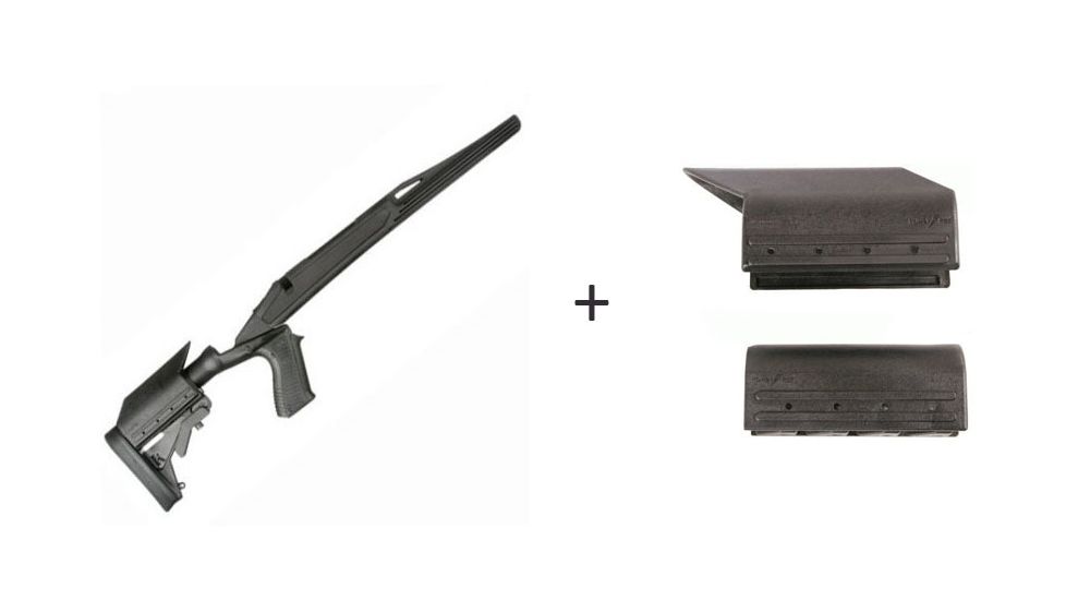 BlackHawk Knoxx Axiom Ultra-Light Rifle Stock Howa/Weatherby Short Action w/ BlackHawk Knoxx Axiom Cheek Piece Adapter