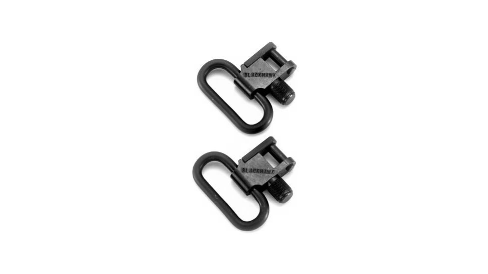BlackHawk Lok-Down, 1inch Blued Swivels 70SW07BK 