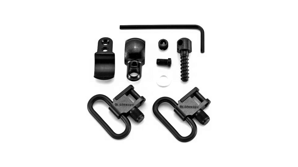 BlackHawk Magnum Band, 1.25inch Blued Swivels 70SW06BK 