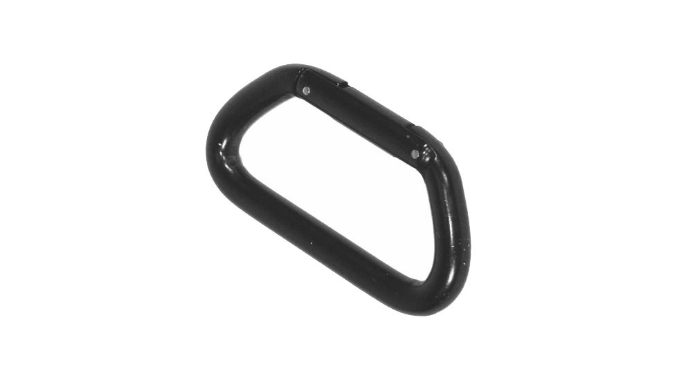 BlackHawk Non-Locking Carabiners Alum (Pkg ea) Black 98NC00BK
