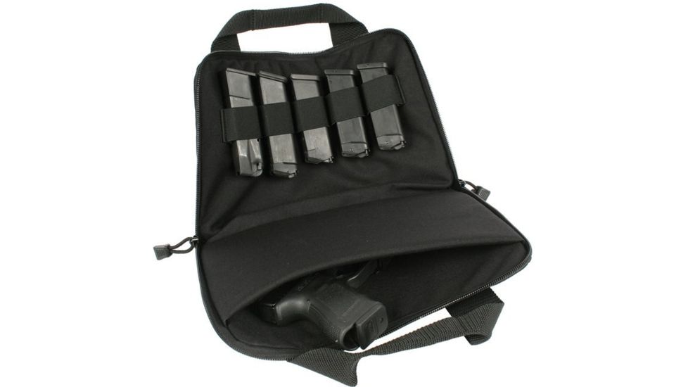 BlackHawk Pistol Rug/Pouch w/ Wrap-Around Handles, 12x8 Inches, Black 61GR01BK