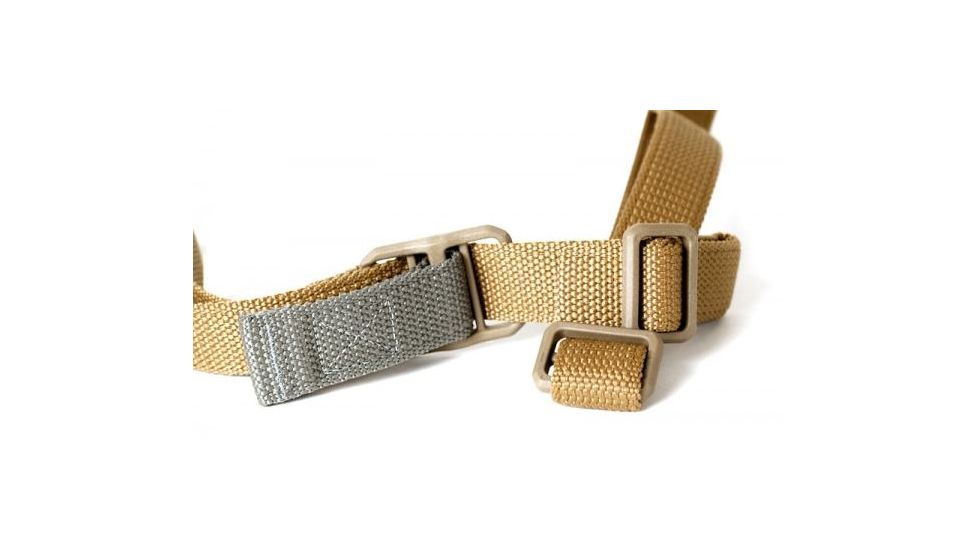Blue Force Gear Vickers Combat Applications Padded Sling w/Nylon Adjuster, Coyote Tan, VCAS-200-OA-CB