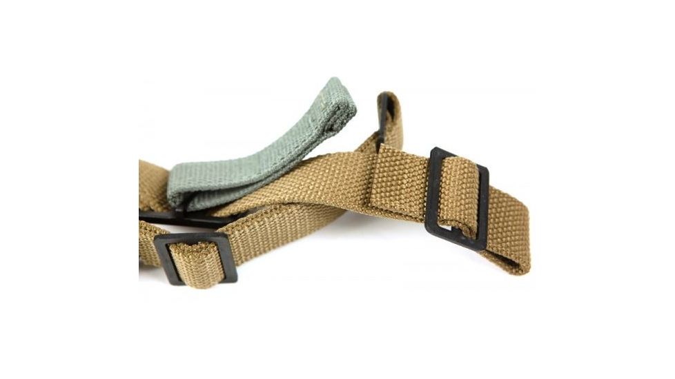 Blue Force Gear Vickers Combat Applications Padded Sling w/Nylon Adjuster, Coyote Tan, VCAS-200-OA-CB