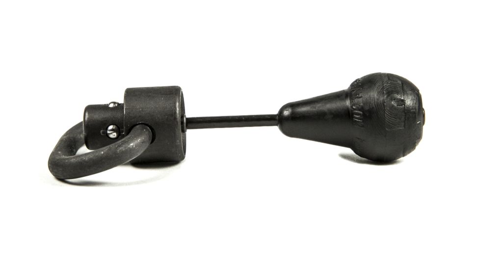 Blue Force Gear RED Swivel-Rapid Emergency Detachment Swivel For Push Button Sockets, 1in, Black, 1in P-PBER-100