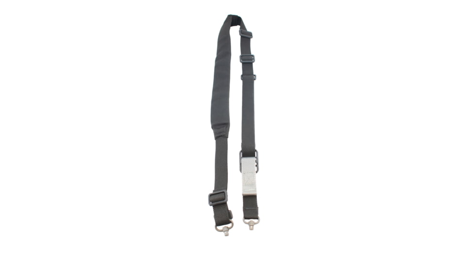 Blue Force Gear Vickers 221 2-to-1 Padded Sling, Push Button Version w/Nylon Adjuster and Hardware, Black VCAS-2TO1-PB-200-AA-BK