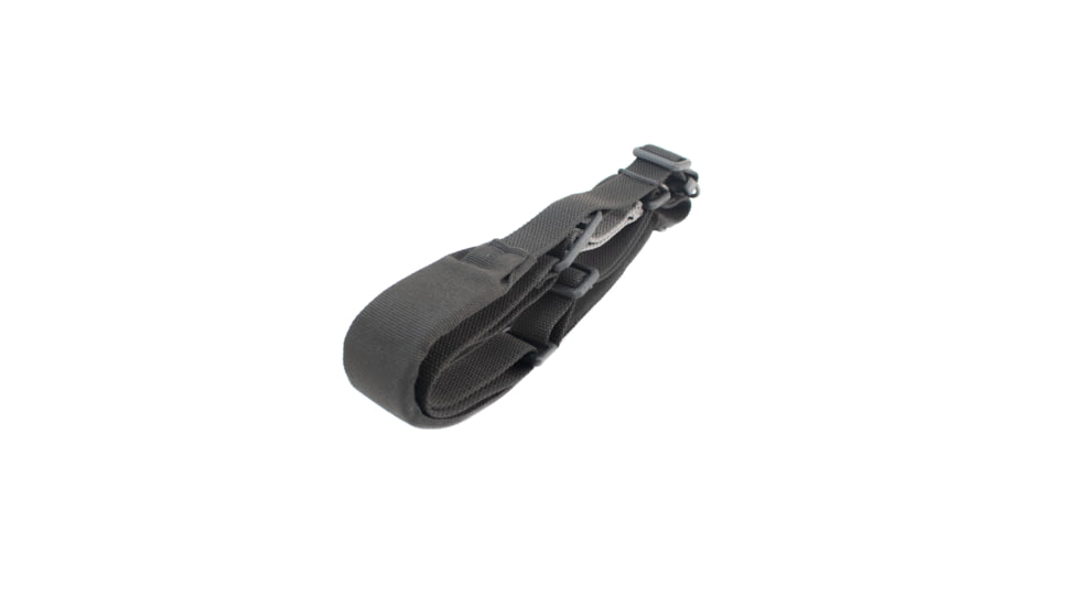 Blue Force Gear Vickers 221 2-to-1 Padded Sling, Push Button Version w/Nylon Adjuster and Hardware, Black VCAS-2TO1-PB-200-AA-BK
