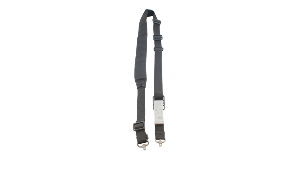 Blue Force Gear Vickers 221 2-to-1 Padded Sling, Push Button Version w/Nylon Adjuster and Hardware, Black VCAS-2TO1-PB-200-AA-BK