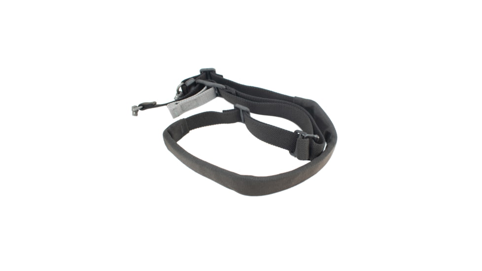 Blue Force Gear Vickers 221 2-to-1 Padded Sling, Push Button Version w/Nylon Adjuster and Hardware, Black VCAS-2TO1-PB-200-AA-BK