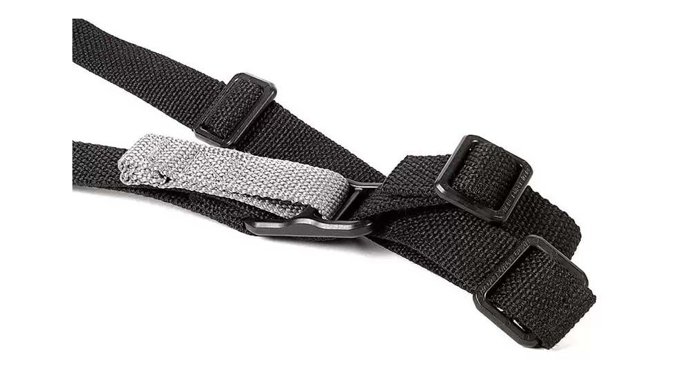Blue Force Gear Vickers One Sling for pistol caliber carbines, AR pistols, and other smaller weapons, 1in wide, Black, VCAS-100-OA-BK-RTL