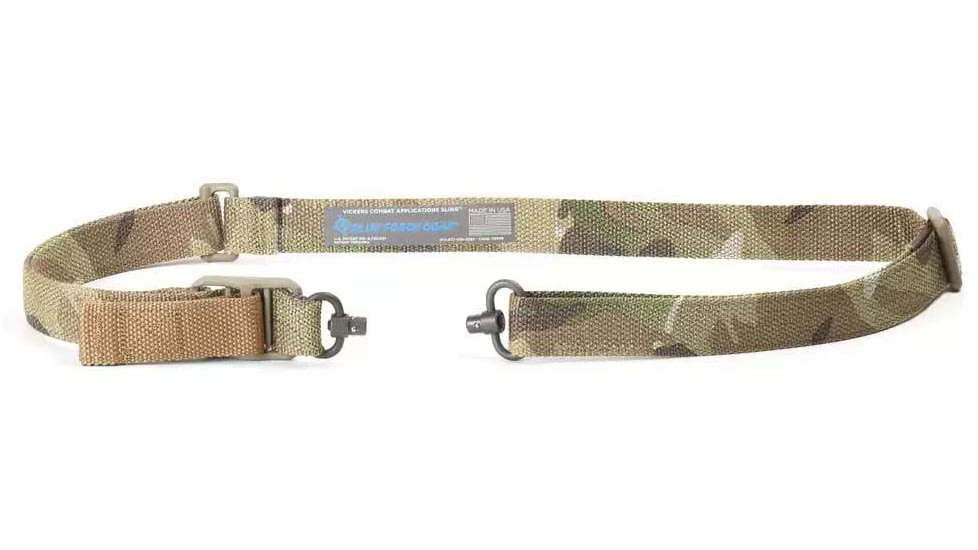 Blue Force Gear Padded Vickers Push Button Sling, Nylon Hardware, MultiCam, VCAS-PB-200-AA-MC-RTL