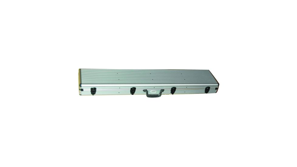 Bob Allen 31006A Aluminum Single Rifle, Grey, 47.5in. x 8.5in. x 3.5in. 31006A