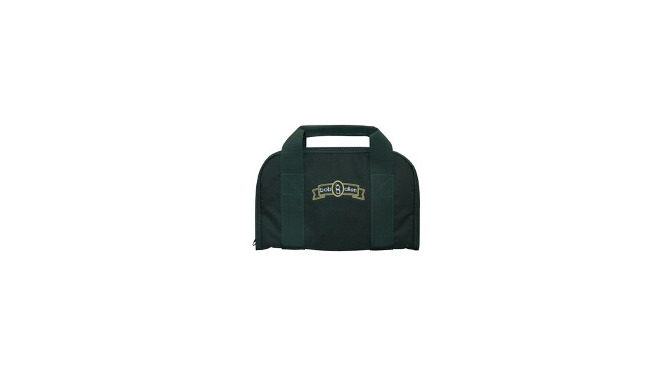 Bob Allen 680RS Pistol Case,10x7,Green 7796