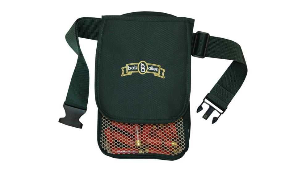 Bob Allen Superior Shell Pouch w/Belt, GREEN
