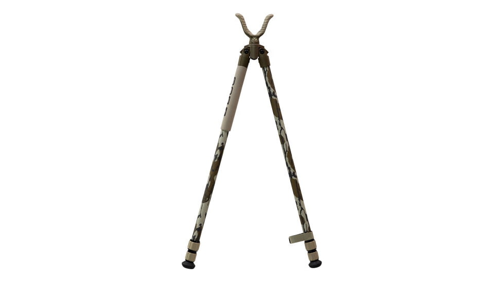 BOG Deadshot Aluminum Bipod, 25-64in, Mossy Oak Bottomland, 1237287