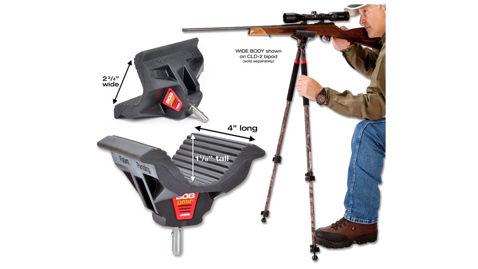 BOGgear Wide Body  Shooting Rest WMUSR