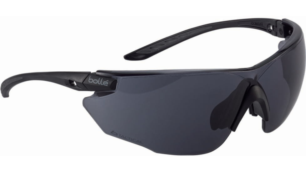 Bolle Combat Kit of Shooting Glasses, Matte Black Frame, COMBKITN