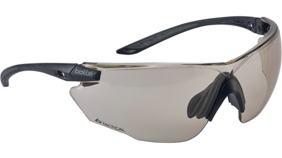 Bolle Combat Kit - Smoke/CSP/Clear Lens, Platinum Antifog/ Antiscratch Coating, Matte Black, PTSCOMK-M03